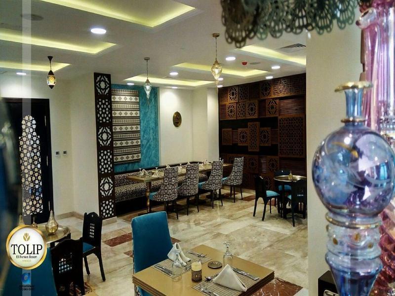 โทลิป อัลฟอร์ซาน ไอส์แลนด์ โฮเต็ล แอนด์ สปา Hotel อิสไมเลีย ภายนอก รูปภาพ The interior of the restaurant